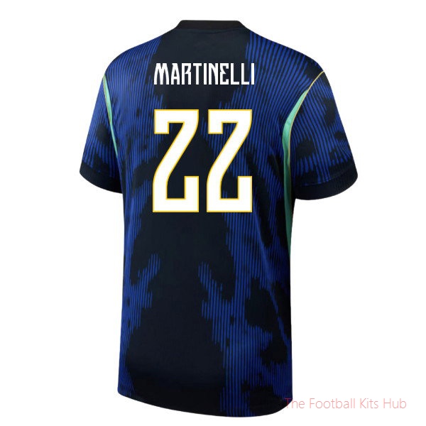 2026-2027 Brazil Away Shirt (Martinelli 22)