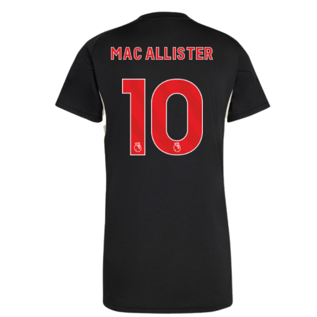 2025-20 Liverpool Training Shirt with Mac Allister 10 L M Women S