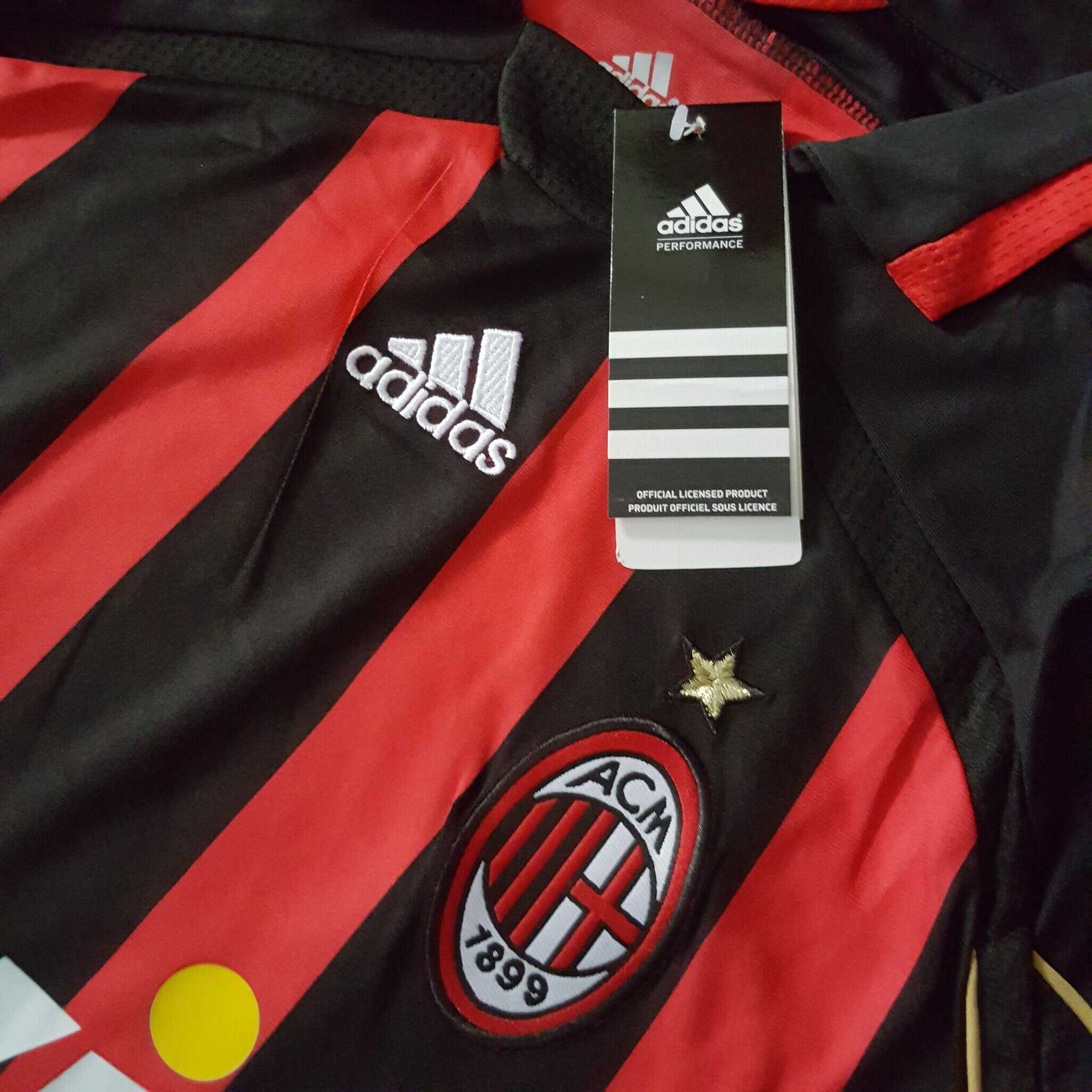 Cheap 2006-2007 AC Milan Home retro kit
