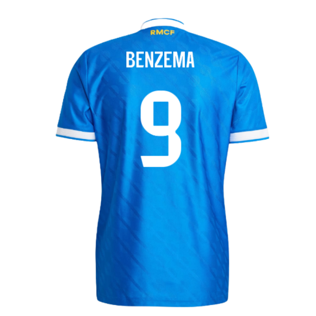 Benzema 9 Real Madrid Football Club Fan Shirt - Adults Version
