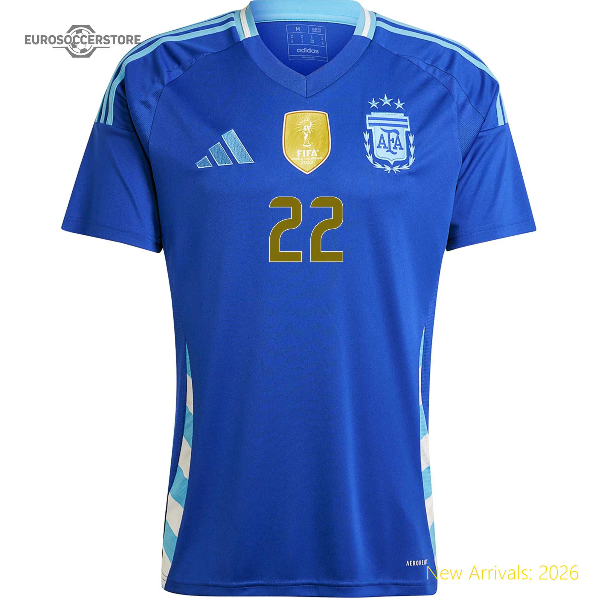 Eye-catching Kids Durable Arg Football Legend Away Jersey 2024