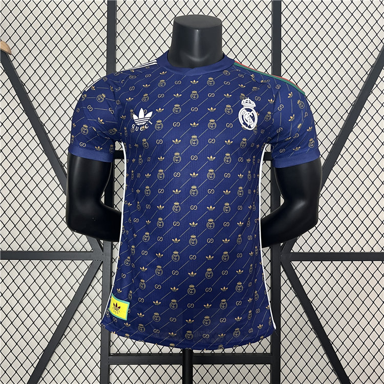 Authentic Moisture Wicking 2425 Real Madrid X GUCCI Shirt