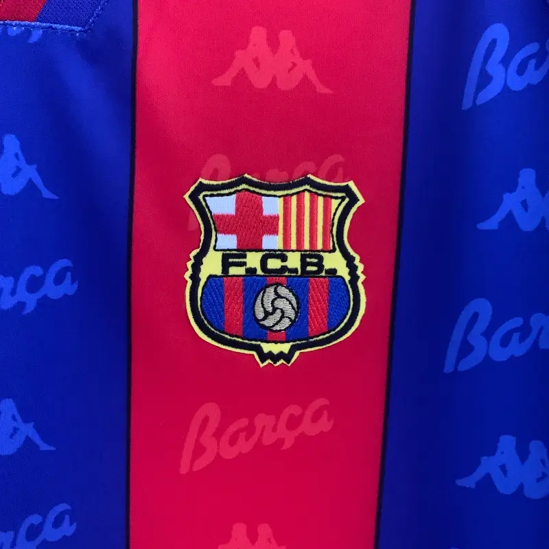 1996-1997 Barcelona Long Sleeve Jersey retro kit