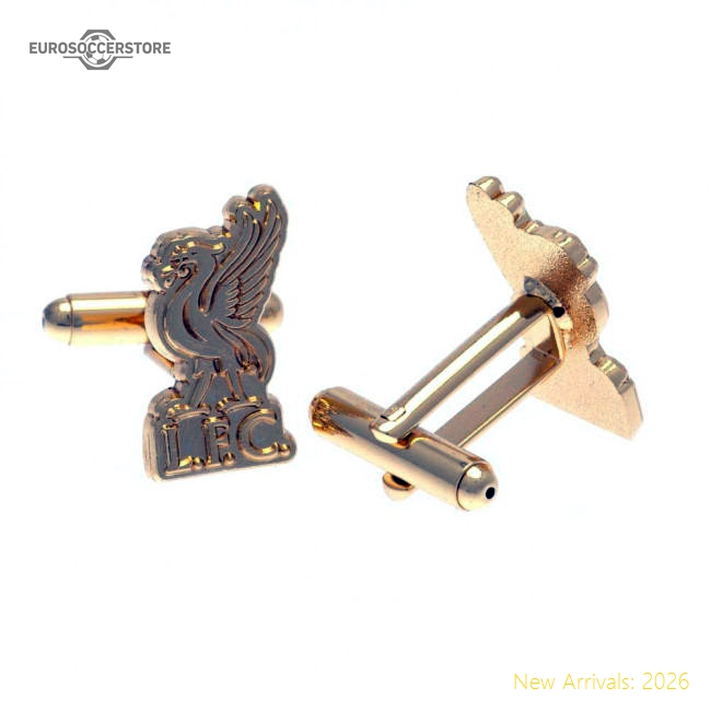 Authentic Liverpool Fc Gold Plated Liverbird Cufflinks - Premium