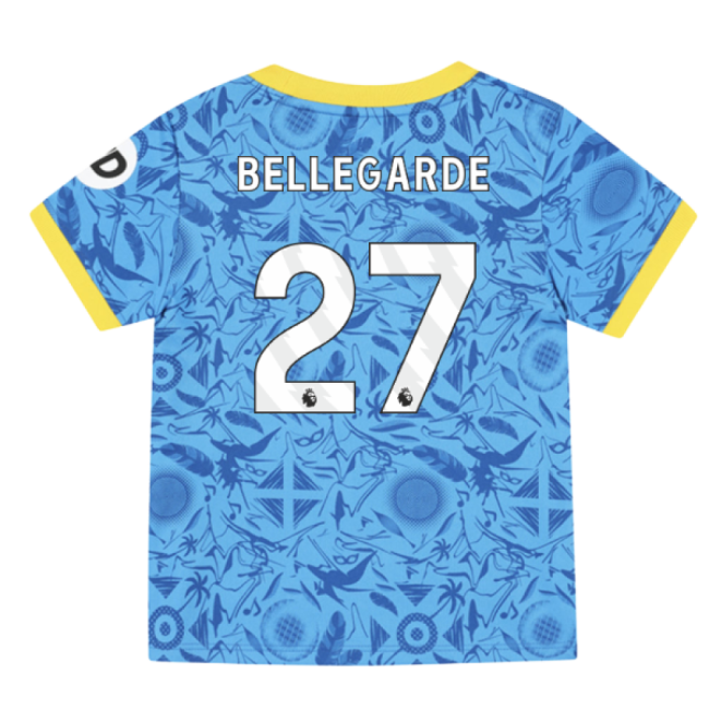 2025-2026 Wolves Third Infant Kit Bellegarde 27 Fan Edition