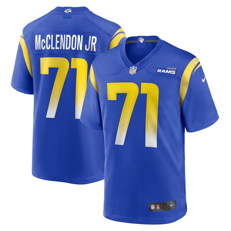 None Warren McClendon Jr. MVP Candidate LA Rams Officially Licensed...