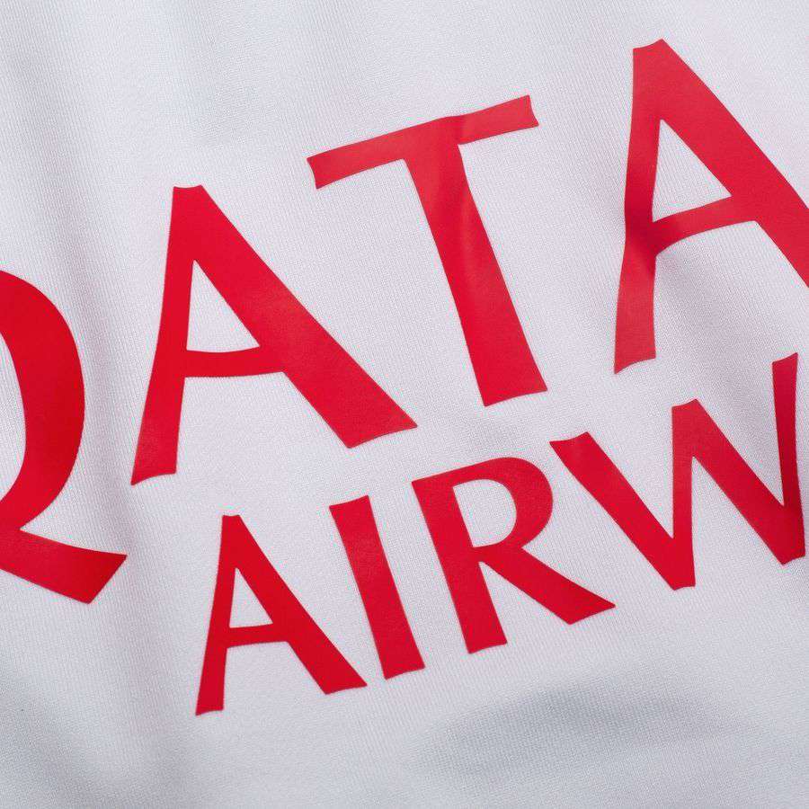 Paris Saint Germain Training Shirt Dri-FIT Strike Drill - White/Global Red