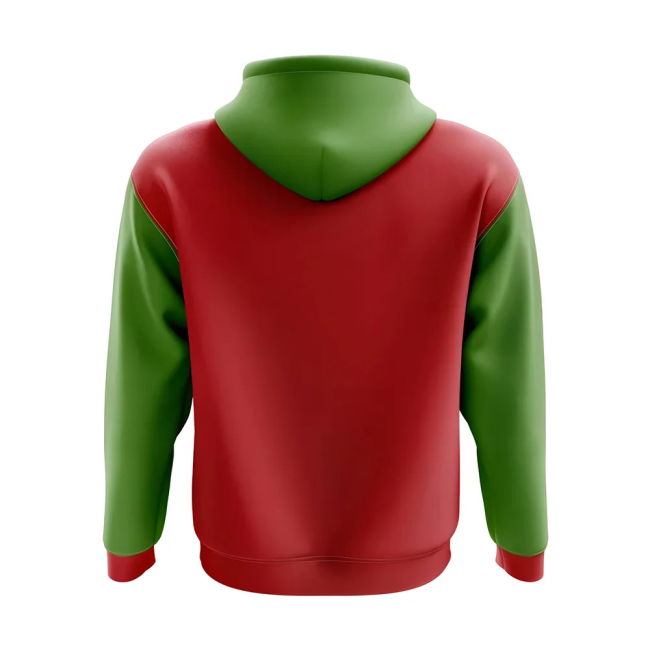 Jersey Equatorial Guinea Concept Country Football Hoody (Red)