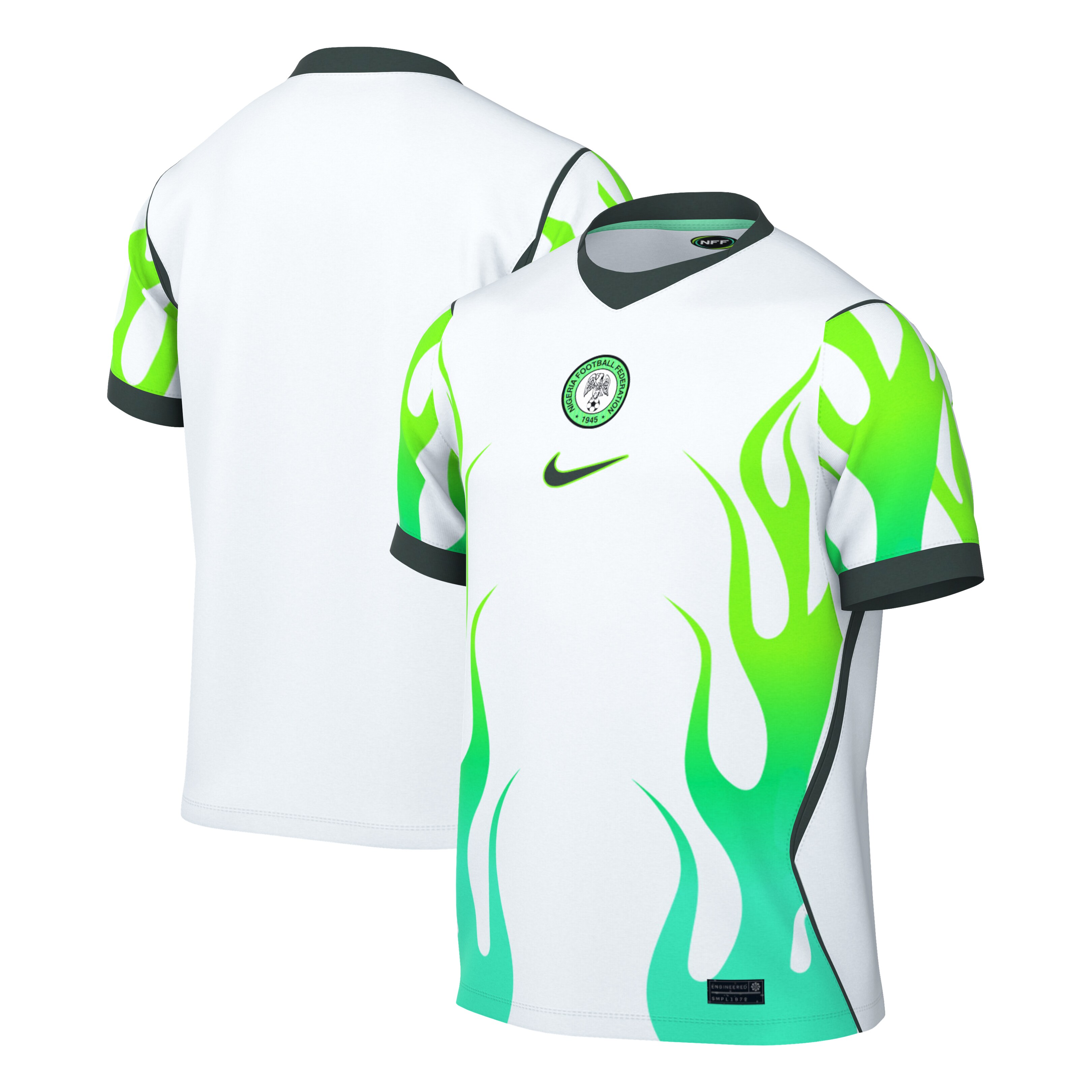 [LK] Nigeria National Team 2026 Away Stadium Replica Jersey - White