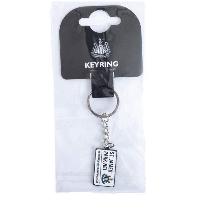 Newcastle United FC Street Sign Keyring - game day