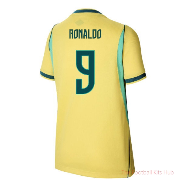 2026-2027 Brazil Home Shirt (Kids) (Ronaldo 9)
