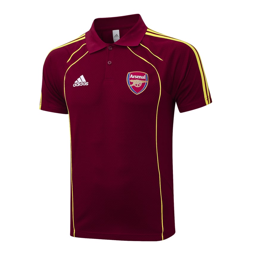 Arsenal Polo 2025 2026 Dark Red Tracksuit