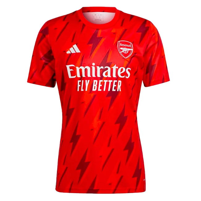 Official 2023-2024 Arsenal Shirt With Modern Design - True To Size