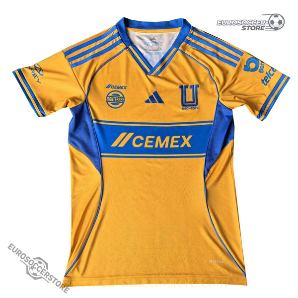 Tigres UANL Women's Home Jersey for the 25-26 Season
