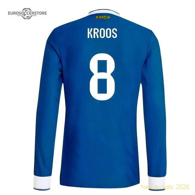 2025-2026 Real Madrid Third Pro-level Jersey Kroos Performance Fabric