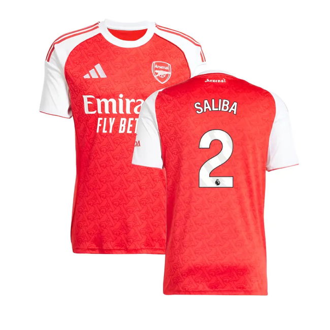 Arsenal 2025-2026 Home - Durable Comfort Fit Edition - Captain