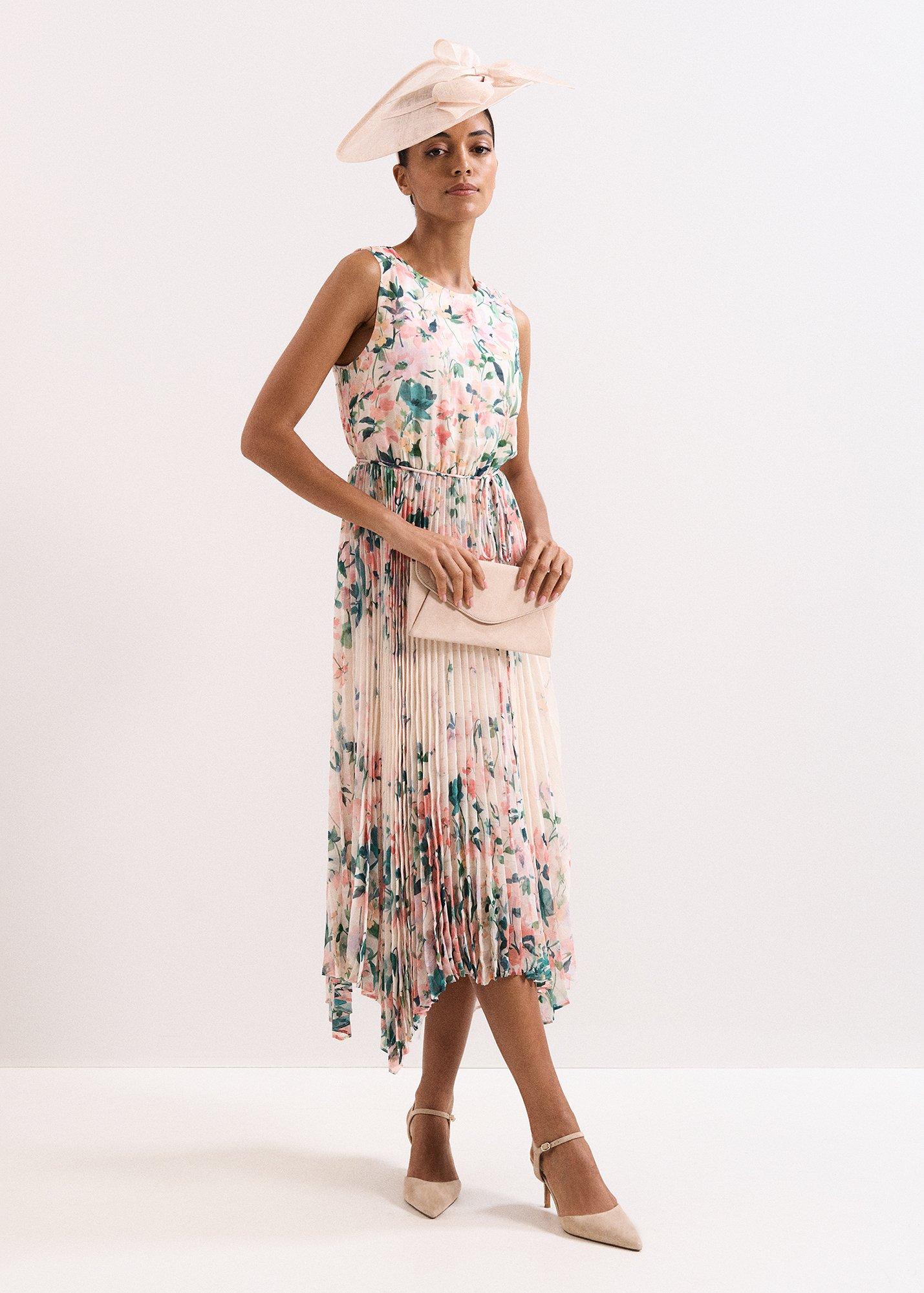 Petite Georgiana Print Midi Dress