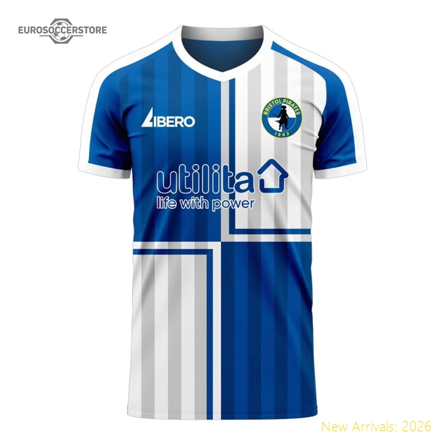 Exceptional Bristol Rovers 2024-2025 Home Concept Football Kit (lib