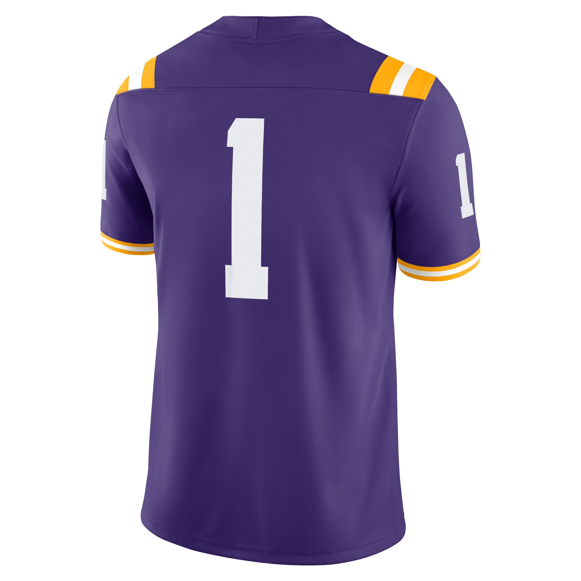#1 LSU Tigers Nike Game Jersey - Purple