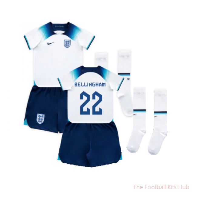 2022-2023 England Home Mini Kit (Bellingham 22)