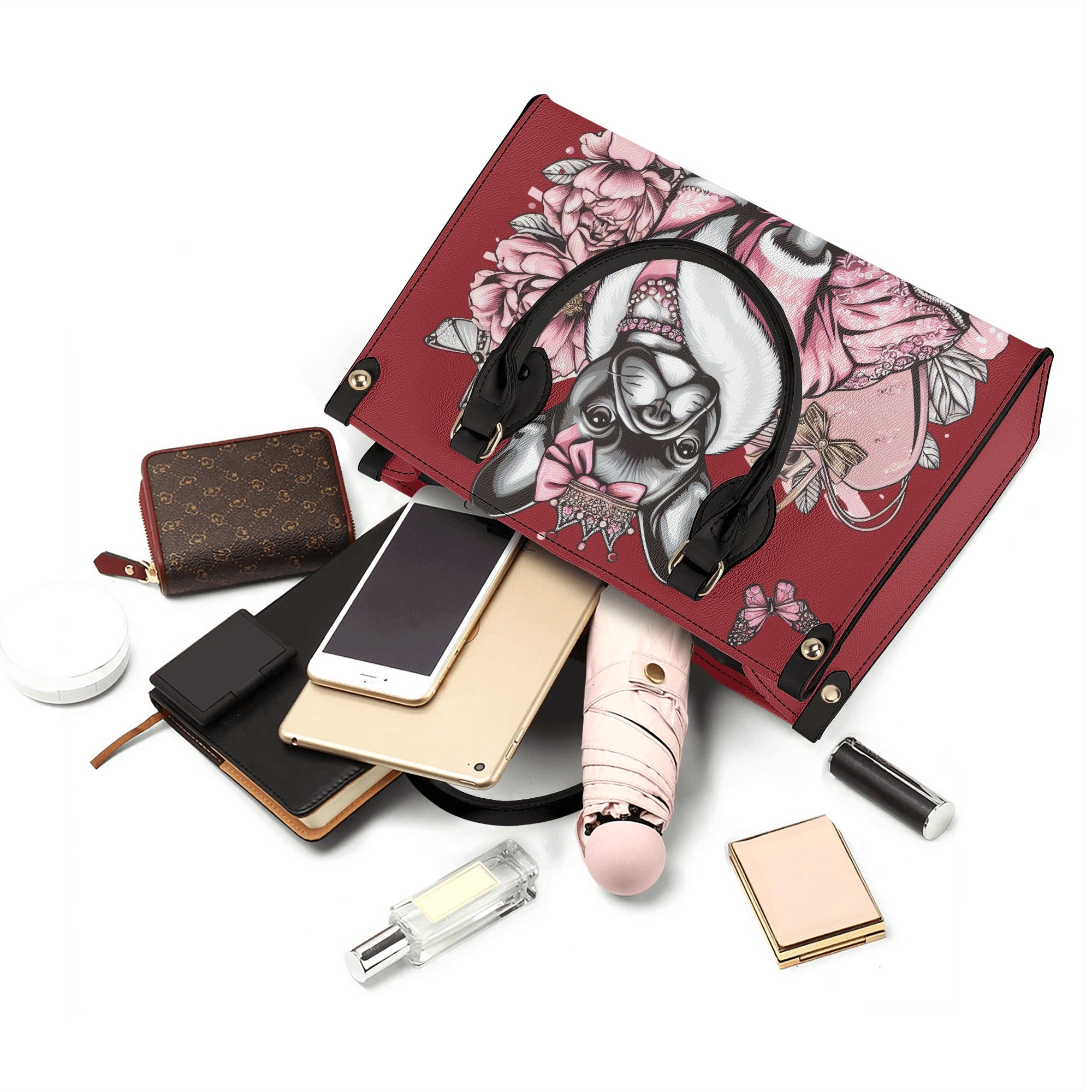 French Bulldog Lover Lexi Luxury Women Handbag Stylish Daily Item