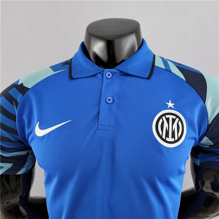 2223 Inter Milan Blue Polo Shirt - Official Replica 6843