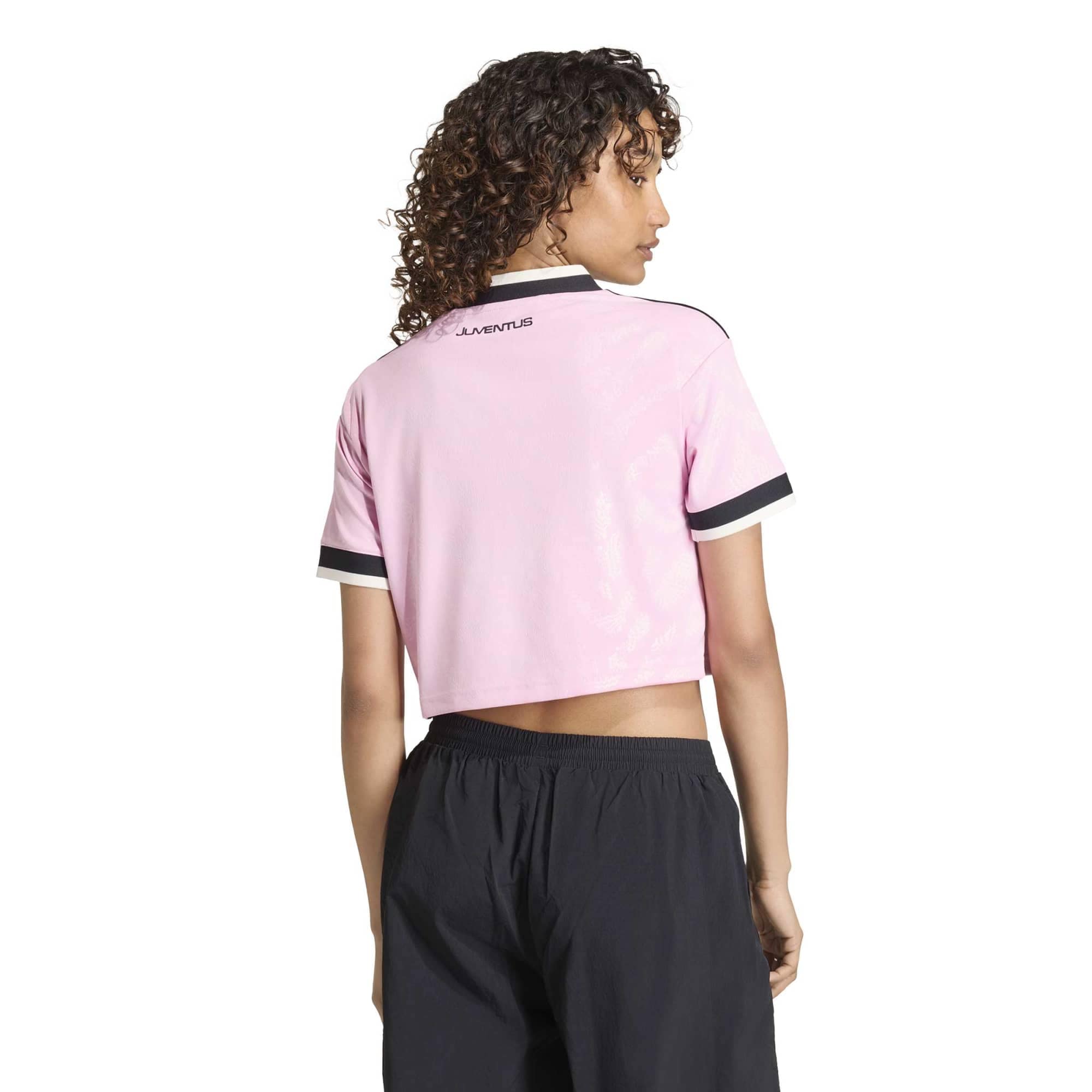 [SJH] Juventus Women's 2026/27 Away Cropped Replica Jersey - Pink