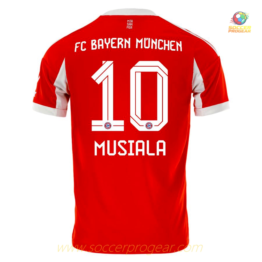 Football Team Jersey Bayern Munich Home 2025-2026 Season Musiala