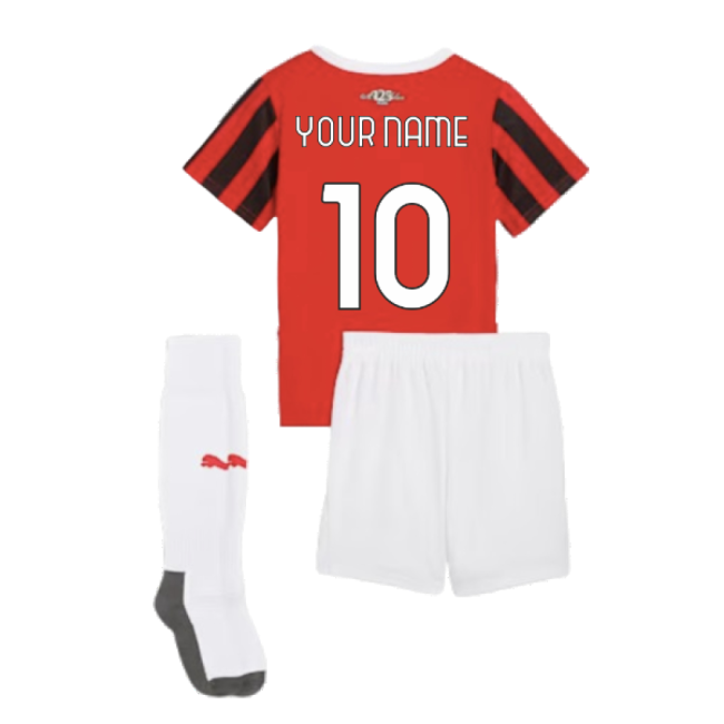 AC Milan Official 2024-2025 Home Shirt (Your Name) | Affordable
