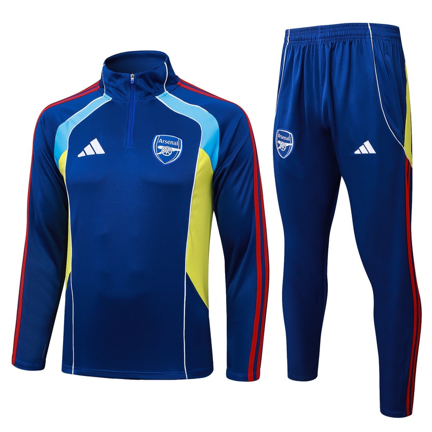 Arsenal Training Suit 2025 2026 Light Blue