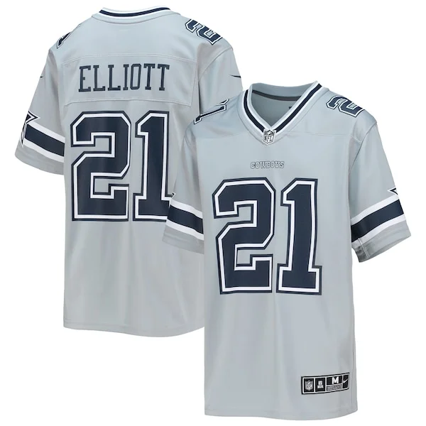 Performance Dallas Cowboys Game Jersey - Premium Silver NFL Fan Jer...