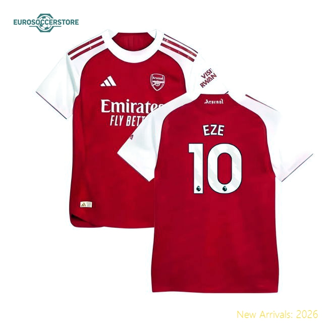 Elegant Arsenal Womens Eze Jersey 2025-2026 Quick-dry Smooth