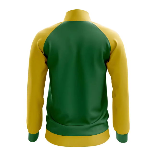 Exclusive-Design Benin Concept Football Track Jacket (Green) - Kids