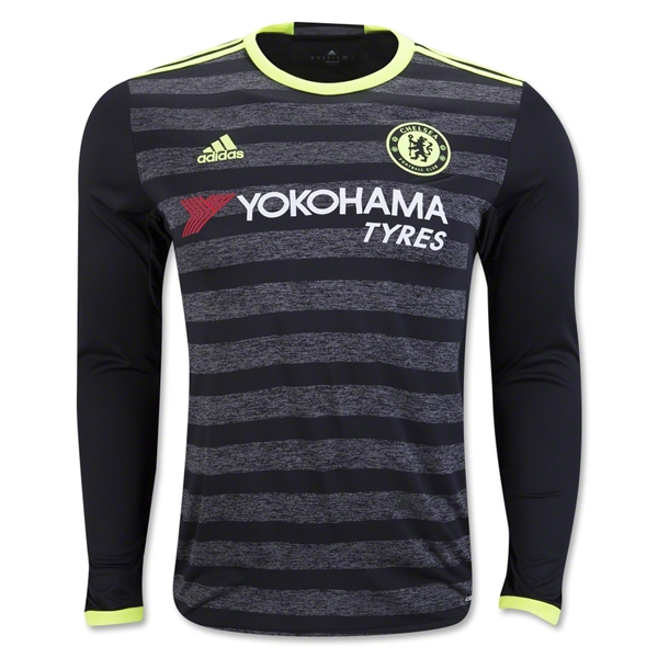Authentic Official Chelsea LS Away 201617 Soccer Jersey Shirt