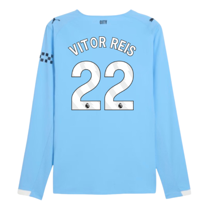 2025-2026 Man City Shirt (Vitor Reis 22) (Vitor Reis 22)