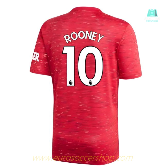 2020-2021 Man Utd Adidas Home Football Shirt (Kids) (ROONEY 10)
