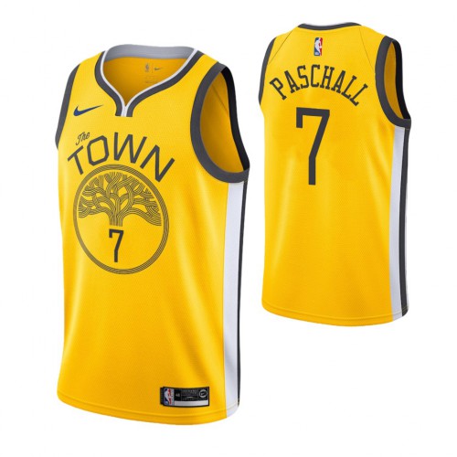 Gold Nike State Warriors #7 Warriors Jersey - Performance Fabric