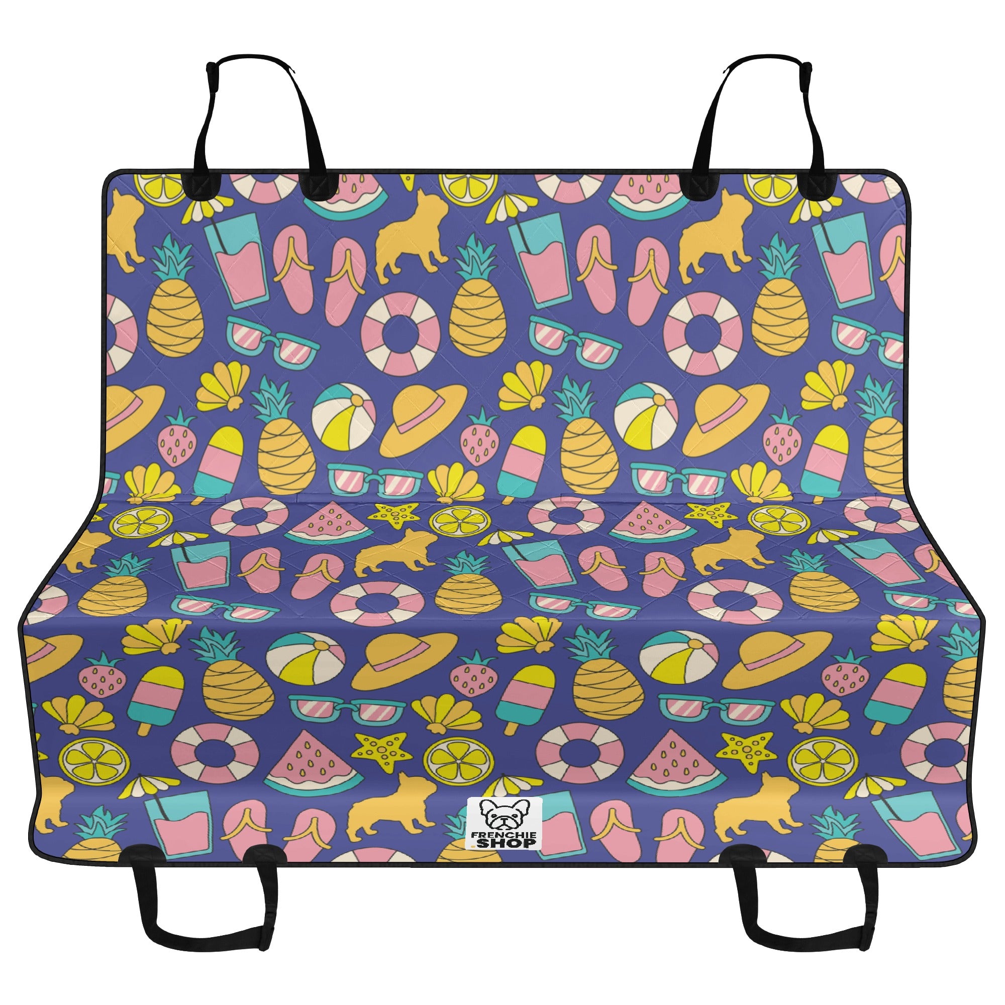 Rowdy - Warm Car Pet Seat Covers For French Bulldog Pet Gear