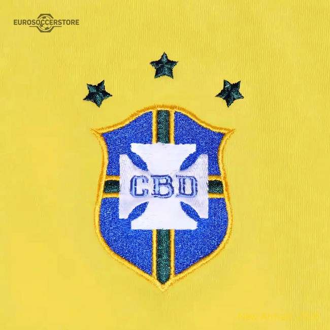Premium Football Brazil Jersey - Lightweight Casual Fit