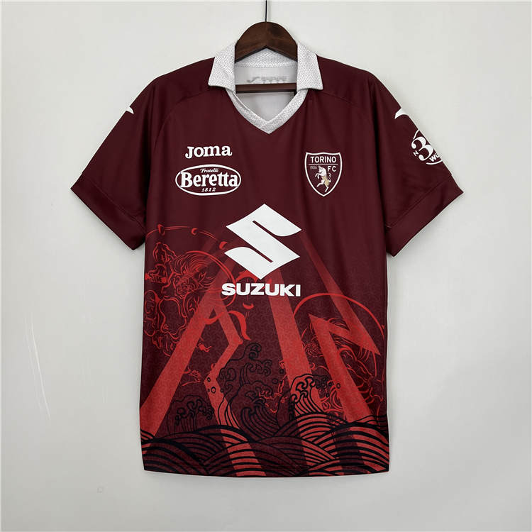 Quick Dry Torino 2324 Special Edition Soccer Jersey Football Shirt