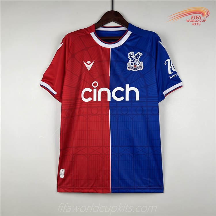 Home Soccer Kit of Crystal Palace season 23-24