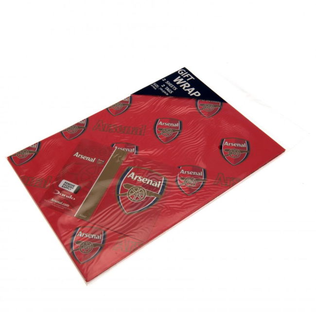 Arsenal FC Crest Gift Wrap (Collector's Item)