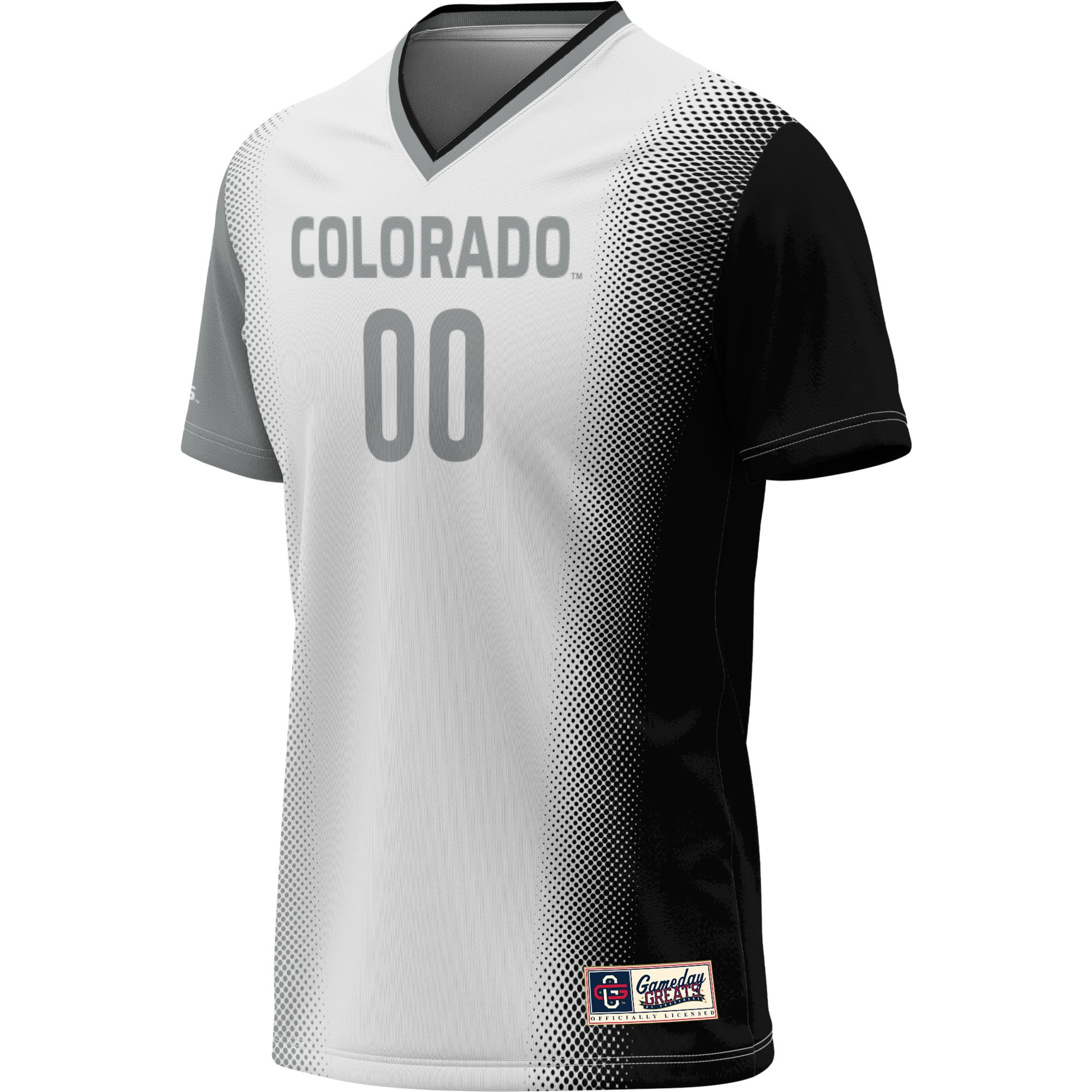 [LK] Colorado Buffaloes GameDay Greats Unisex Pick-A-Player NIL Lightweight Soccer Jersey - White