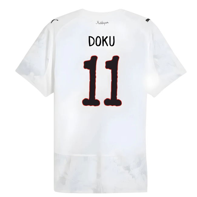 2025-2026 KIDSUPER x Manchester City CWC Authentic Shirt (White) (Doku 11)