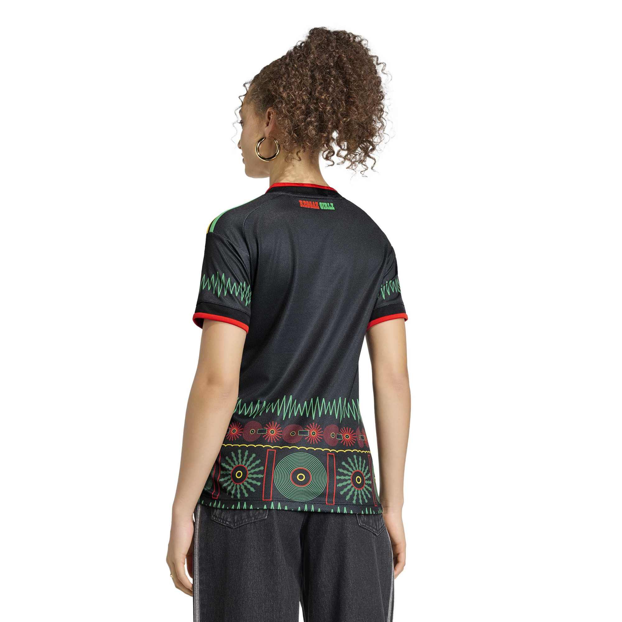 [SJH] Jamaica National Team Women's 2026 Away Replica Jersey - Black