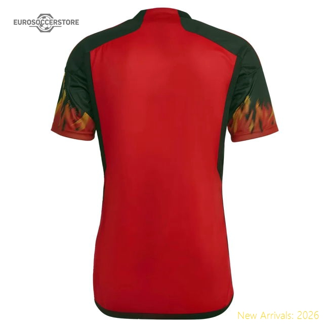 Belgium 2022-2023 Home Shirt - Pro Recycled Polyester Retro