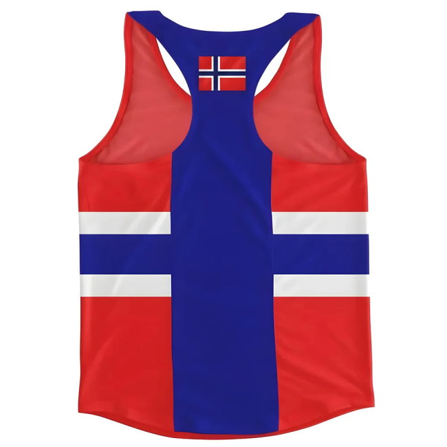 Norway Flag Running Vest