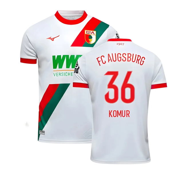 2025-2026 Home Shirt by FC Augsburg (Men