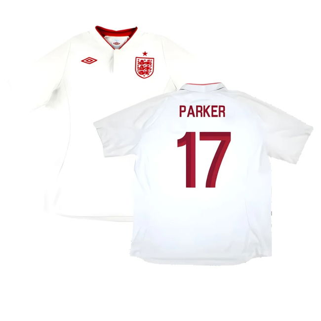 England 2012-13 Home Shirt (Good) (Parker 17)