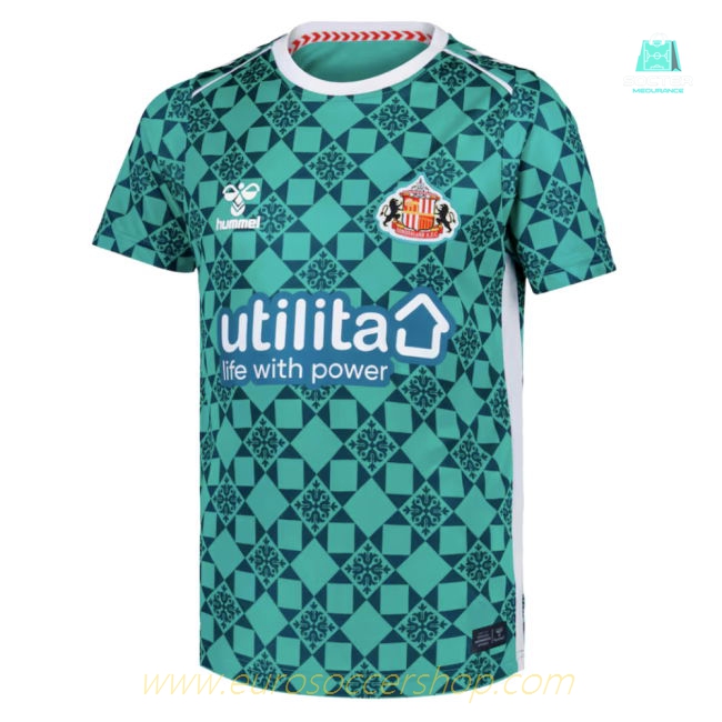 2025-2026 Sunderland Goalkeeper Shirt (Green) - Kids (Your Name)